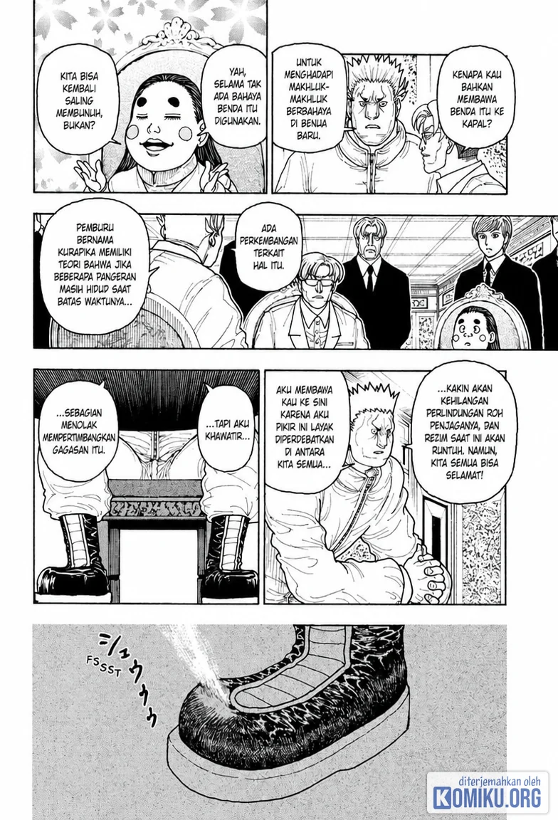 Hunter x Hunter Chapter 417 - halaman 12