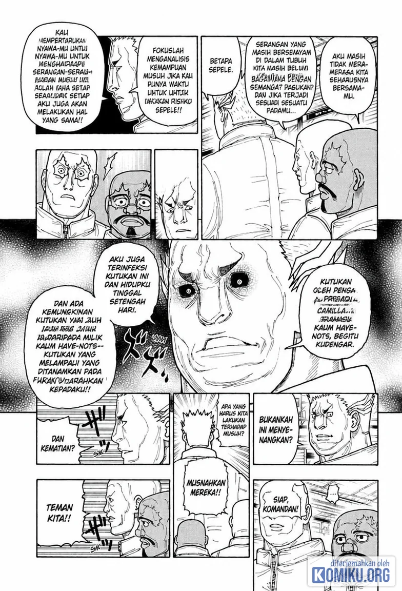 Hunter x Hunter Chapter 417 - halaman 15