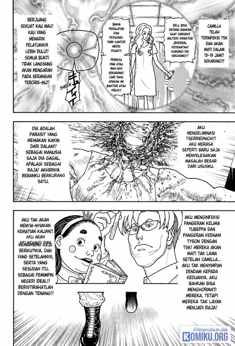Hunter x Hunter Chapter 417 - halaman 18