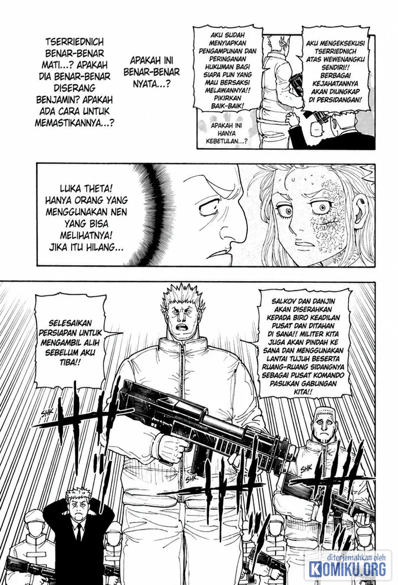 Hunter x Hunter Chapter 417 - halaman 7