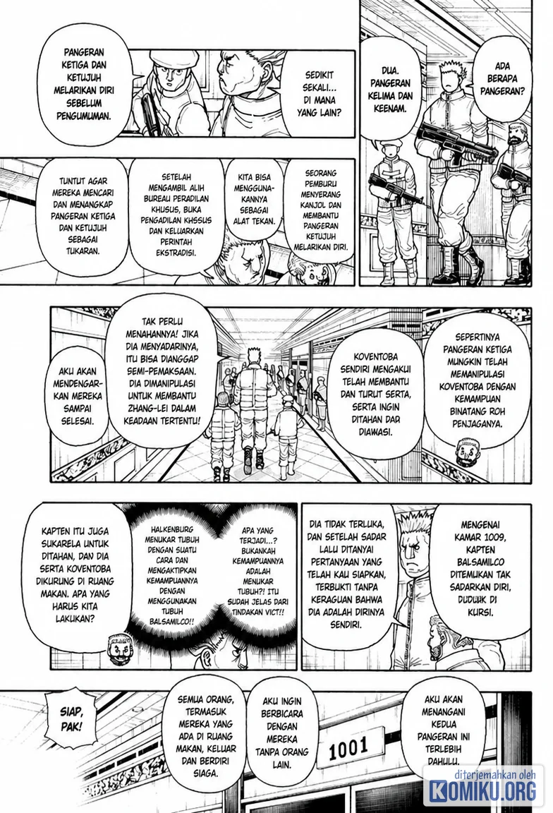 Hunter x Hunter Chapter 417 - halaman 9