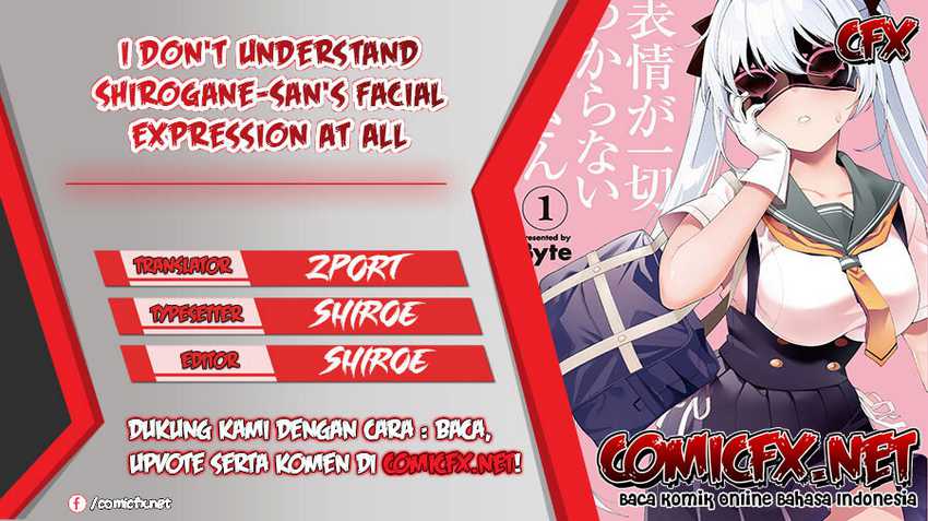 Hyoujou ga Issai Wakaranai Shirogane-san Chapter 4 - halaman 1