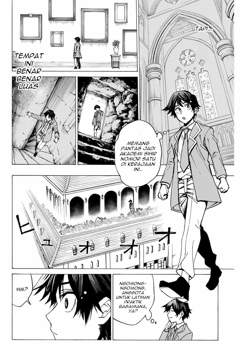 Hyouken no Majutsushi ga Sekai wo Suberu: Sekai Saikyou no Majutsushi de Aru Shounen wa, Majutsu Gakuin ni Nyuugaku suru Chapter 2.1 - halaman 21