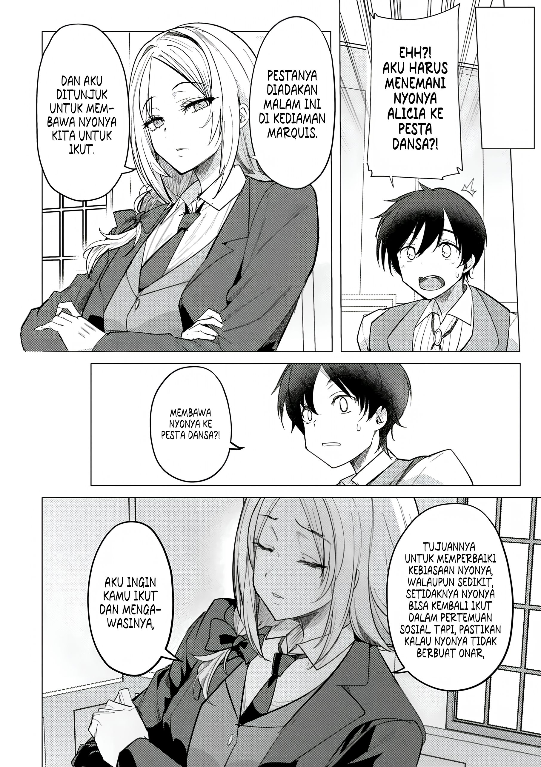 Hyouketsu Reijou-sama wo Follow shitara, Mechamecha Dekiai sareteshimatta Ken @comic Chapter 2 - halaman 2