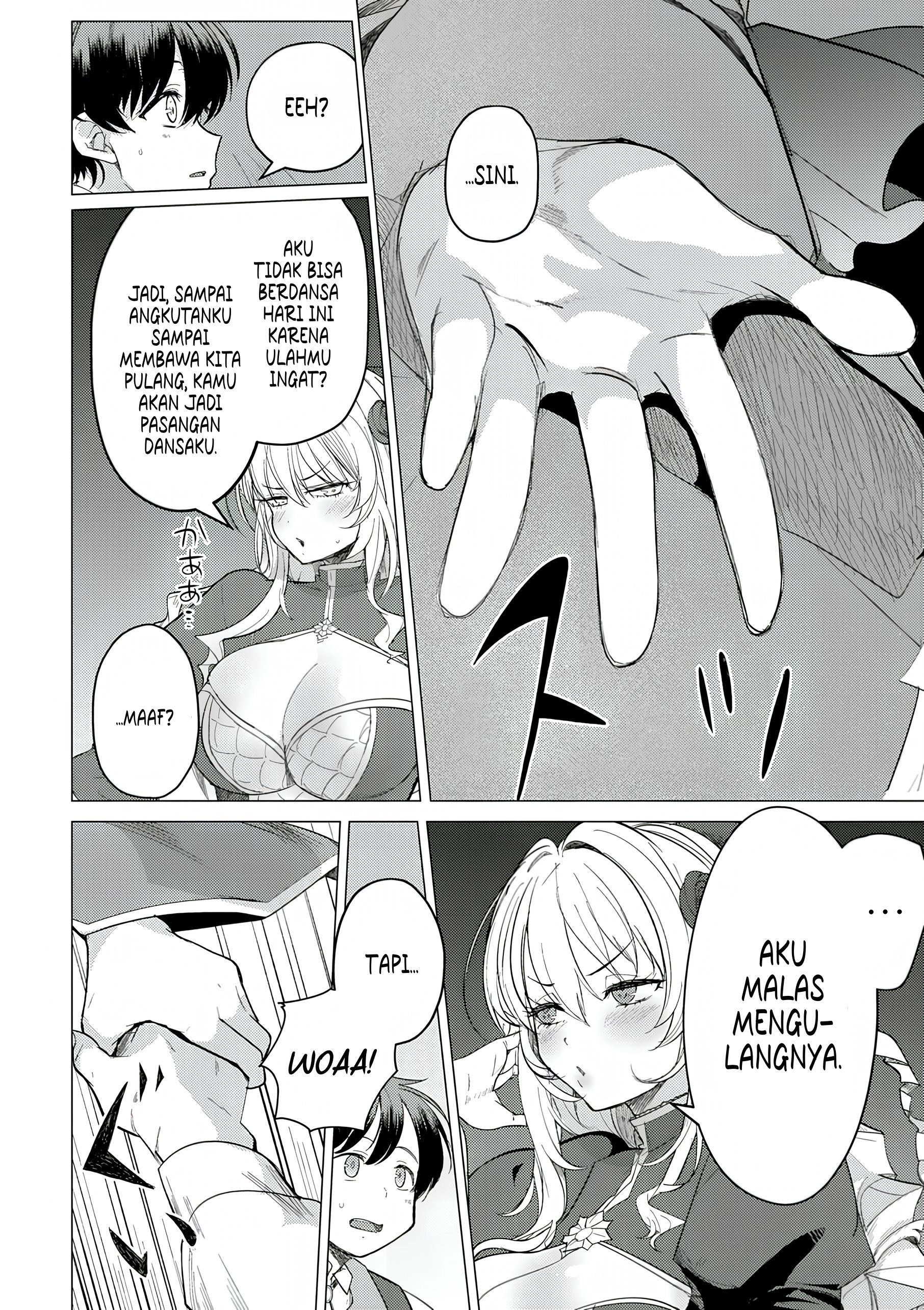 Hyouketsu Reijou-sama wo Follow shitara, Mechamecha Dekiai sareteshimatta Ken @comic Chapter 2 - halaman 26