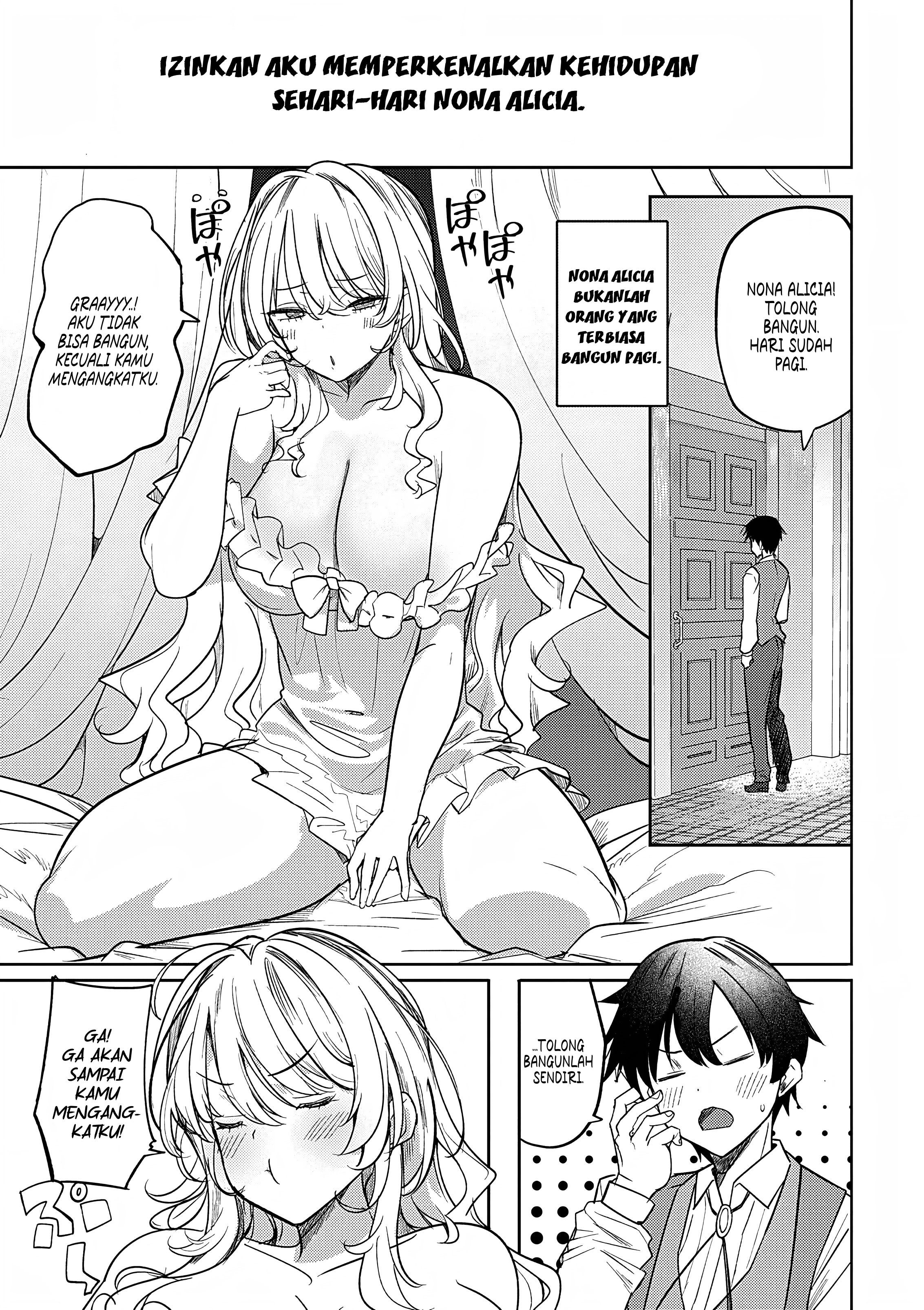 Hyouketsu Reijou-sama wo Follow shitara, Mechamecha Dekiai sareteshimatta Ken @comic Chapter 4 - halaman 1