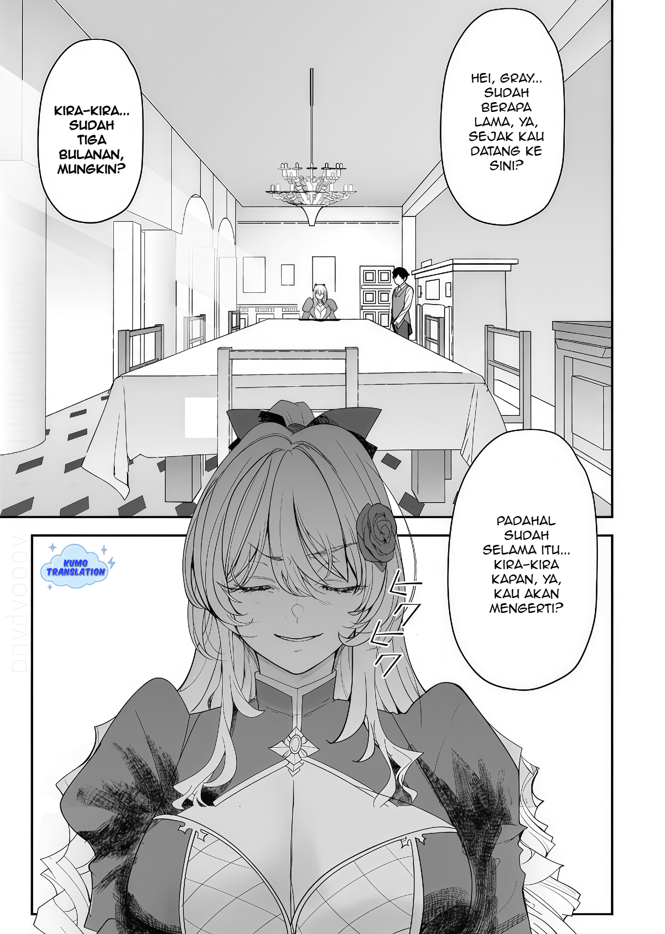 Hyouketsu Reijou-sama wo Follow shitara, Mechamecha Dekiai sareteshimatta Ken @comic Chapter 8 - halaman 2
