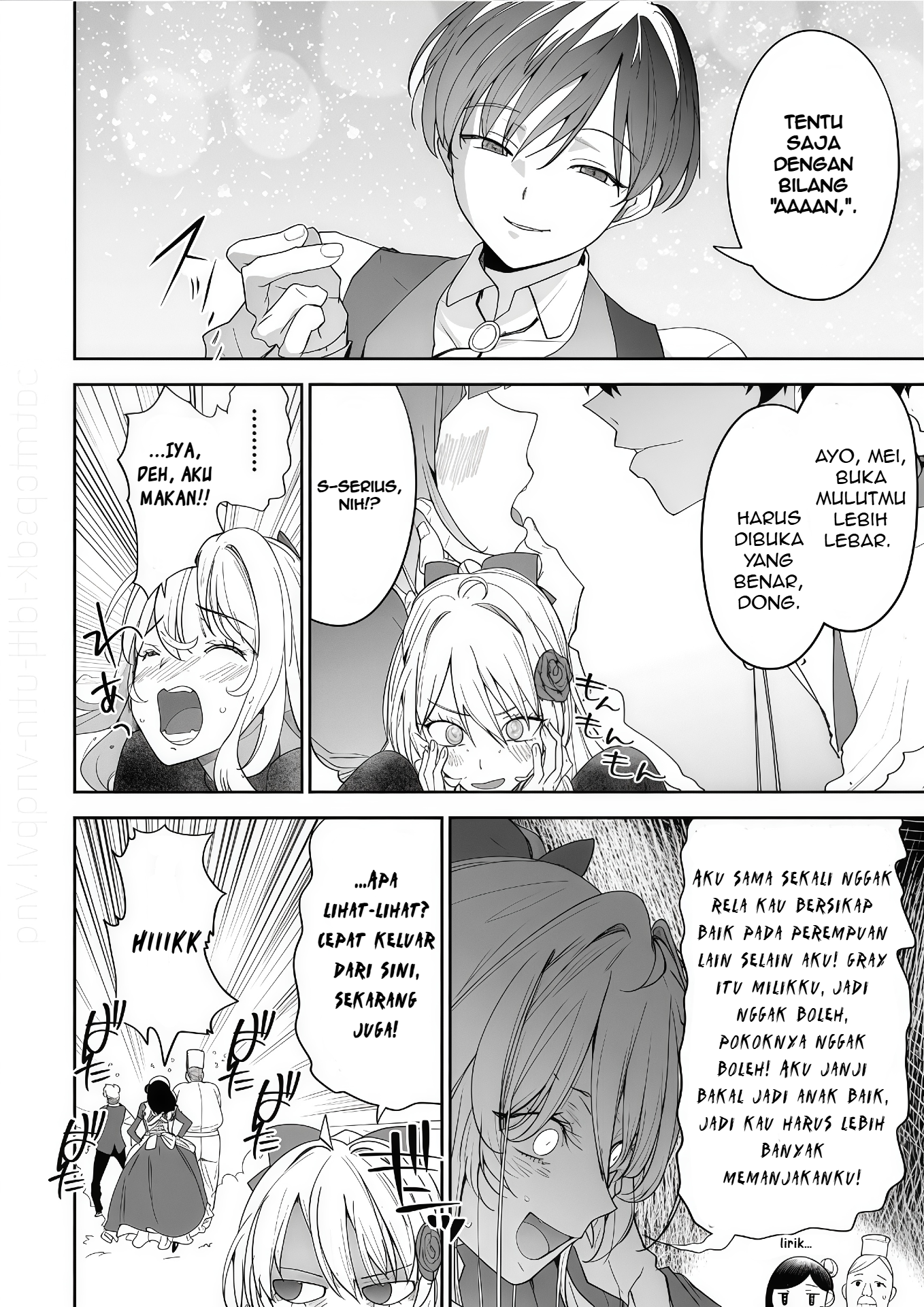 Hyouketsu Reijou-sama wo Follow shitara, Mechamecha Dekiai sareteshimatta Ken @comic Chapter 8 - halaman 5