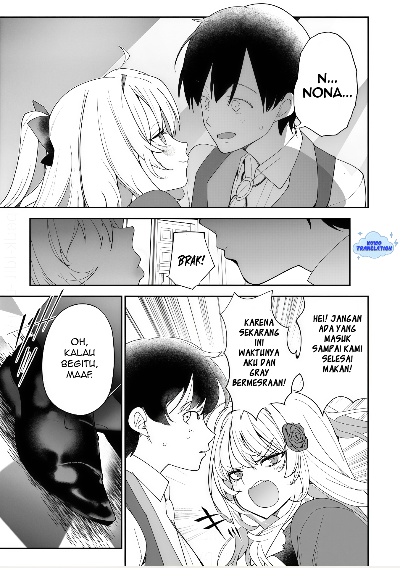 Hyouketsu Reijou-sama wo Follow shitara, Mechamecha Dekiai sareteshimatta Ken @comic Chapter 8 - halaman 8