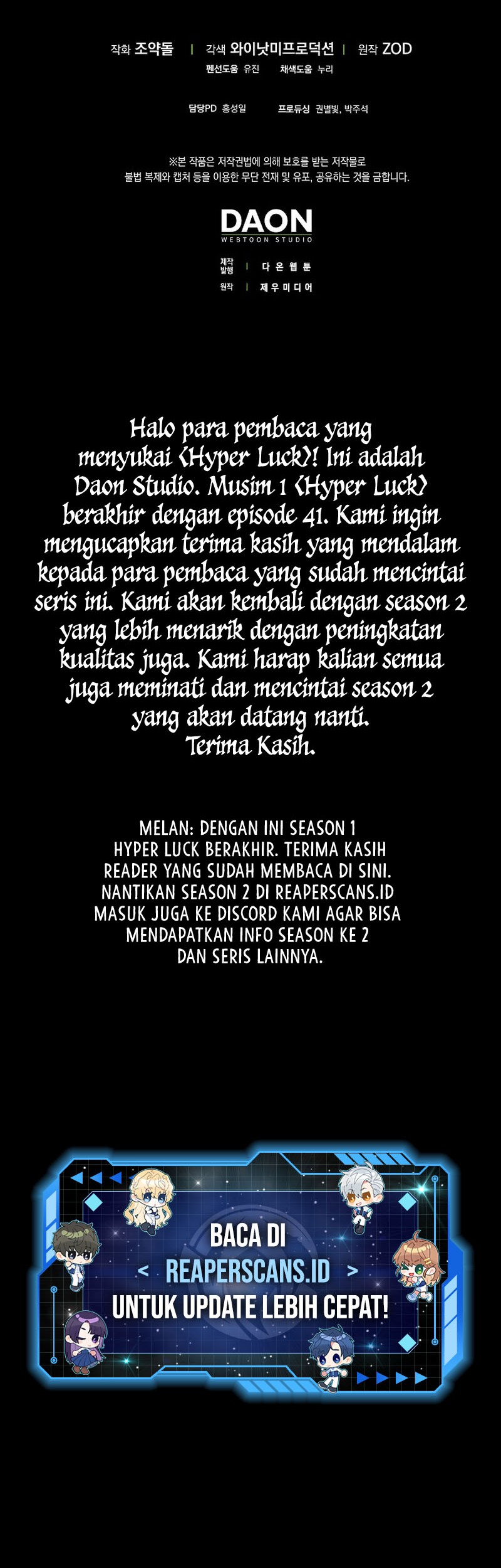 Hyper Luck Chapter 41 - halaman 61