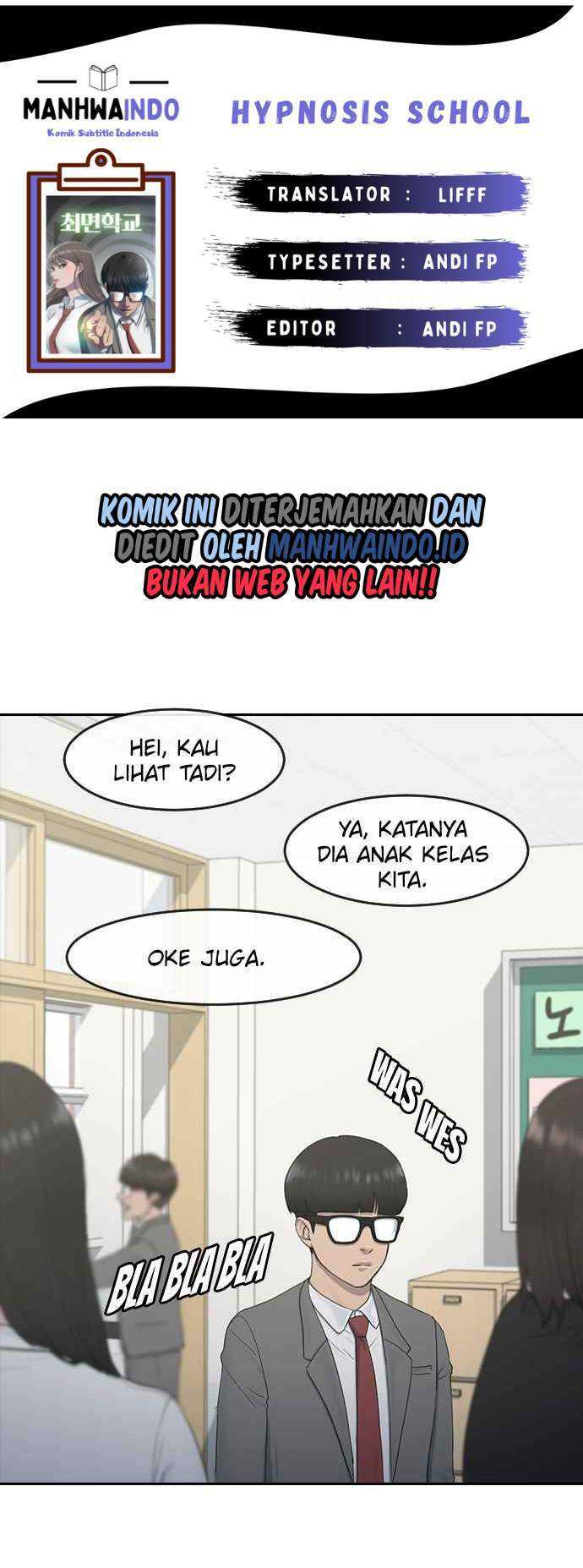 Hypnosis School Chapter 11 - halaman 1
