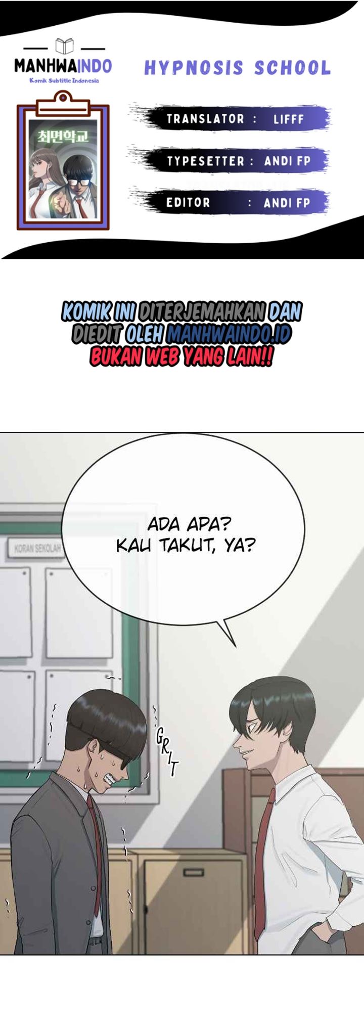 Hypnosis School Chapter 25 - halaman 1