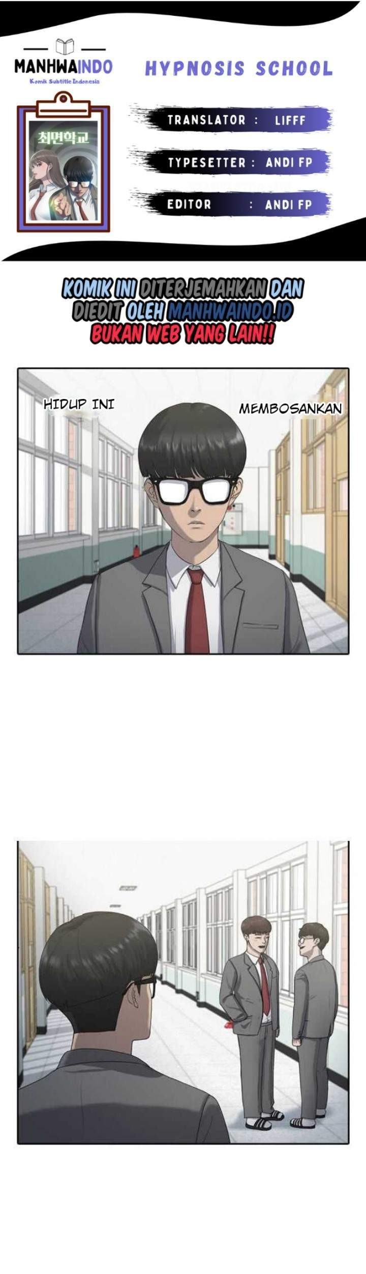 Hypnosis School Chapter 3 - halaman 1