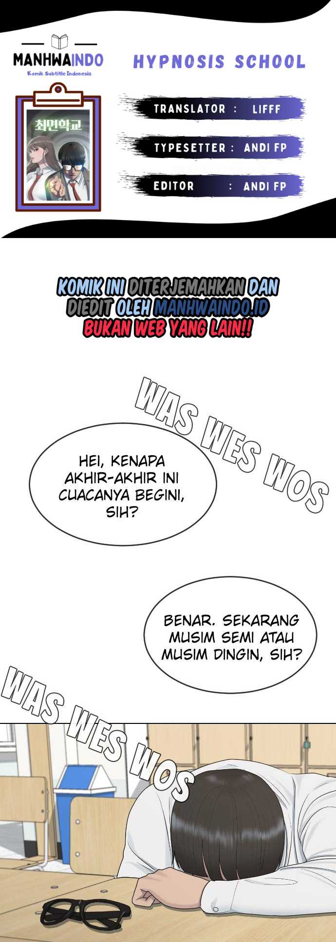 Hypnosis School Chapter 38 - halaman 1
