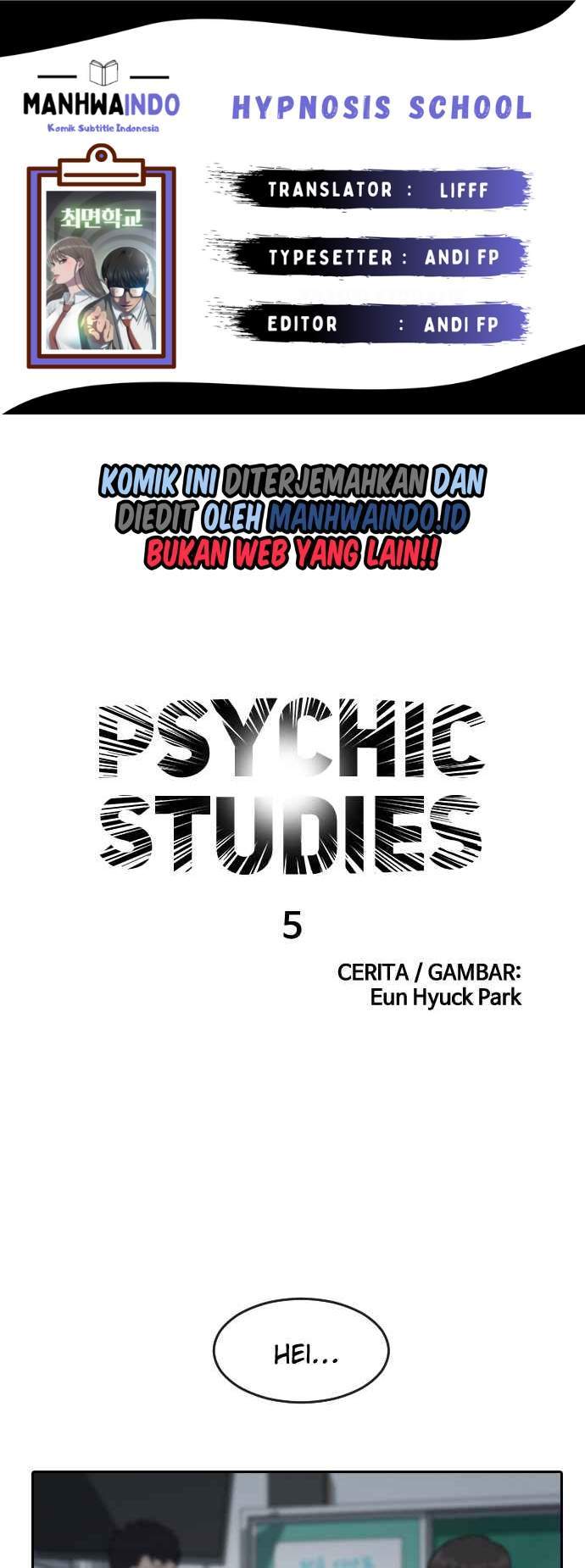 Hypnosis School Chapter 5 - halaman 1