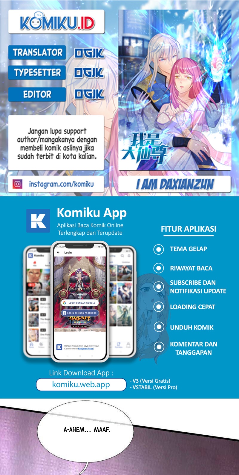 I am Daxianzun Chapter 482 - halaman 1