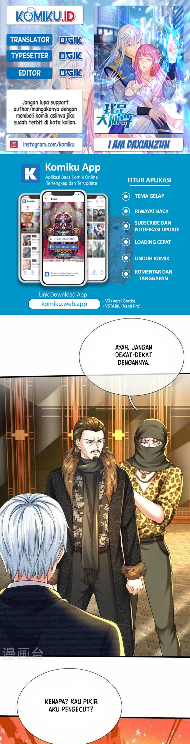 I am Daxianzun Chapter 554 - halaman 1