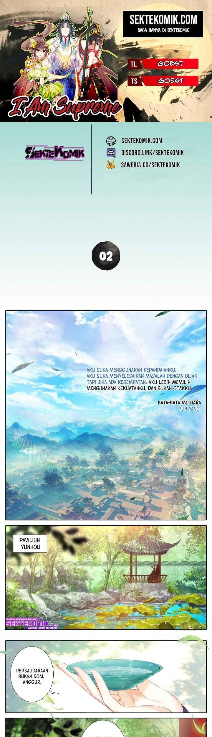 I Am Supreme Chapter 2 - halaman 1
