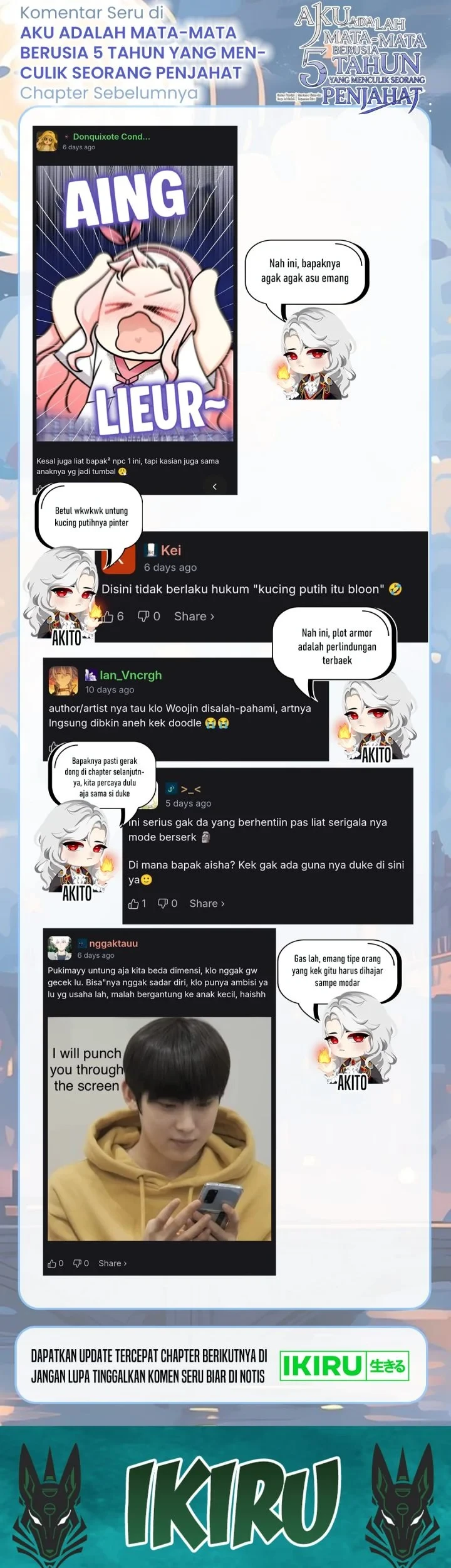 I Am the 5-Year-Old Spy Who Kidnapped the Villain Chapter 24 - halaman 108