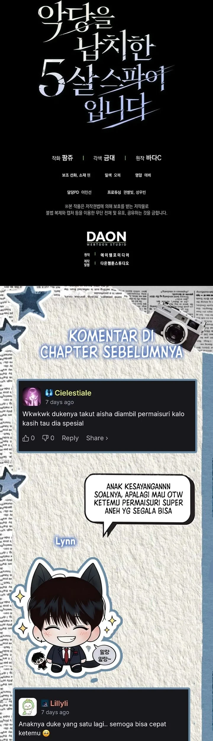 I Am the 5-Year-Old Spy Who Kidnapped the Villain Chapter 27 - halaman 77