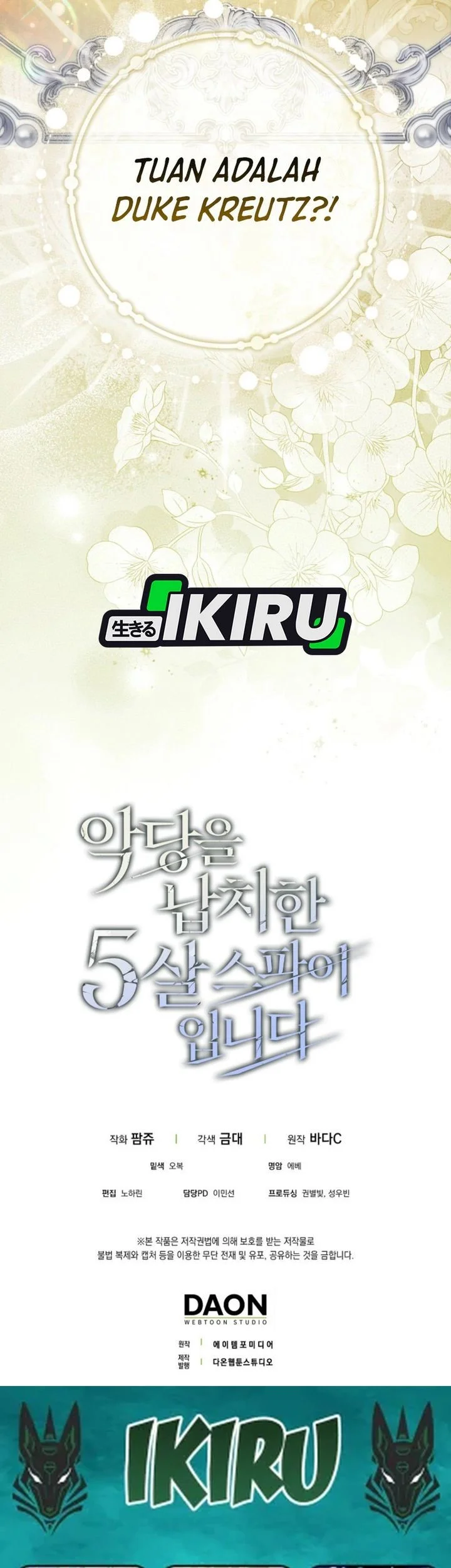 I Am the 5-Year-Old Spy Who Kidnapped the Villain Chapter 9 - halaman 86