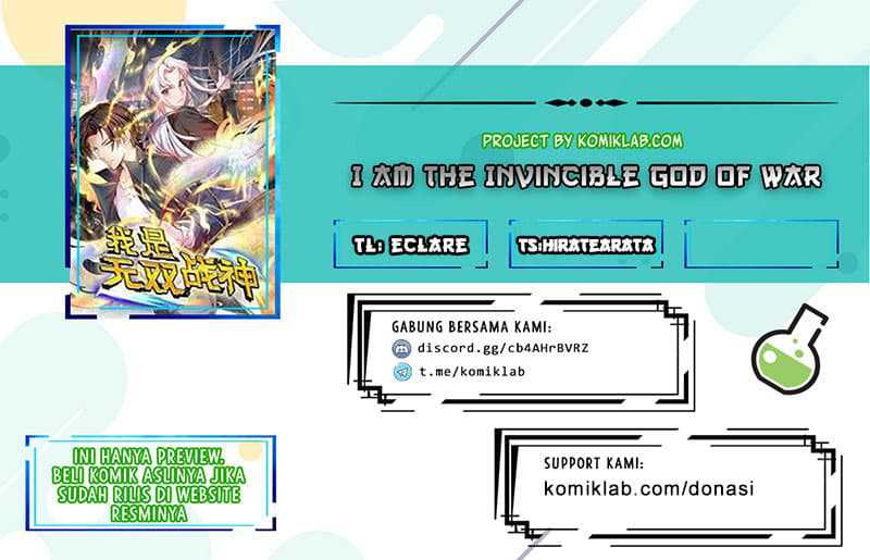 I Am the Invincible God of War Chapter 68 - halaman 1