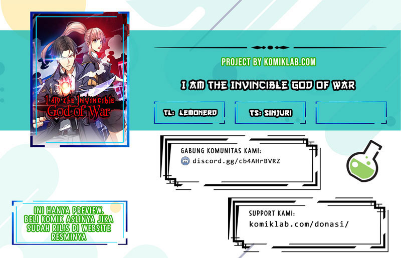 I Am the Invincible God of War Chapter 86 - halaman 1