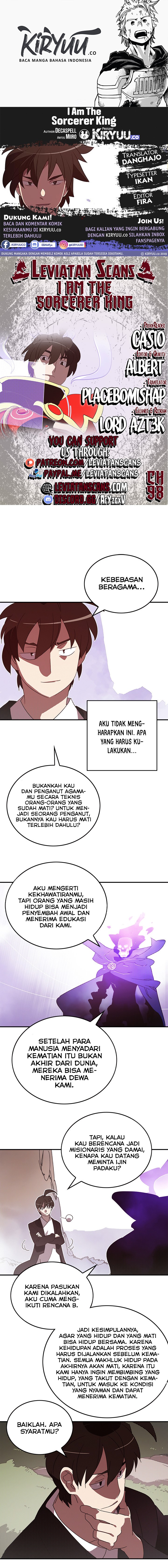 I Am the Sorcerer King Chapter 98 - halaman 2