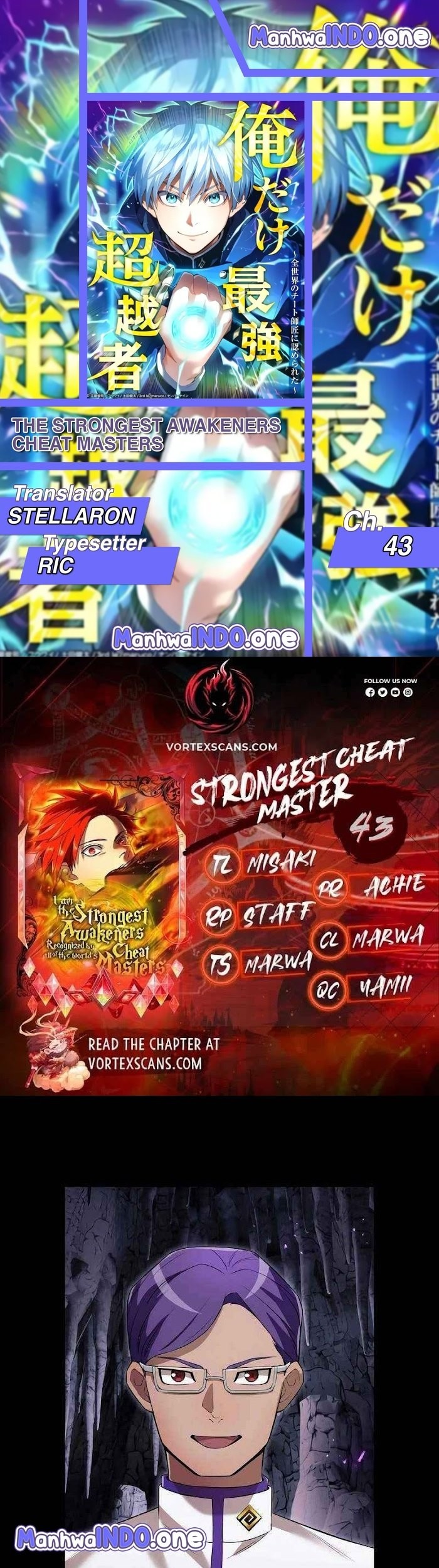 I Am the Strongest Awakeners, Recognized by All of the World’s Cheat Masters Chapter 43 - halaman 1