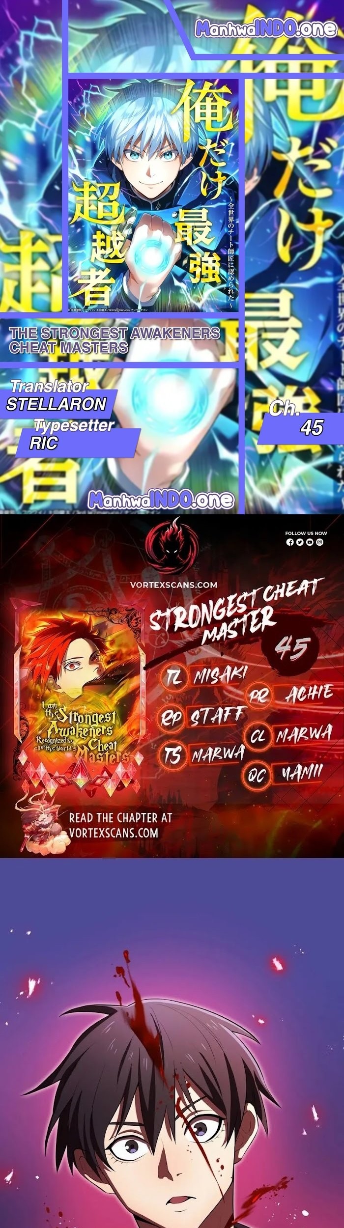 I Am the Strongest Awakeners, Recognized by All of the World’s Cheat Masters Chapter 45 - halaman 1