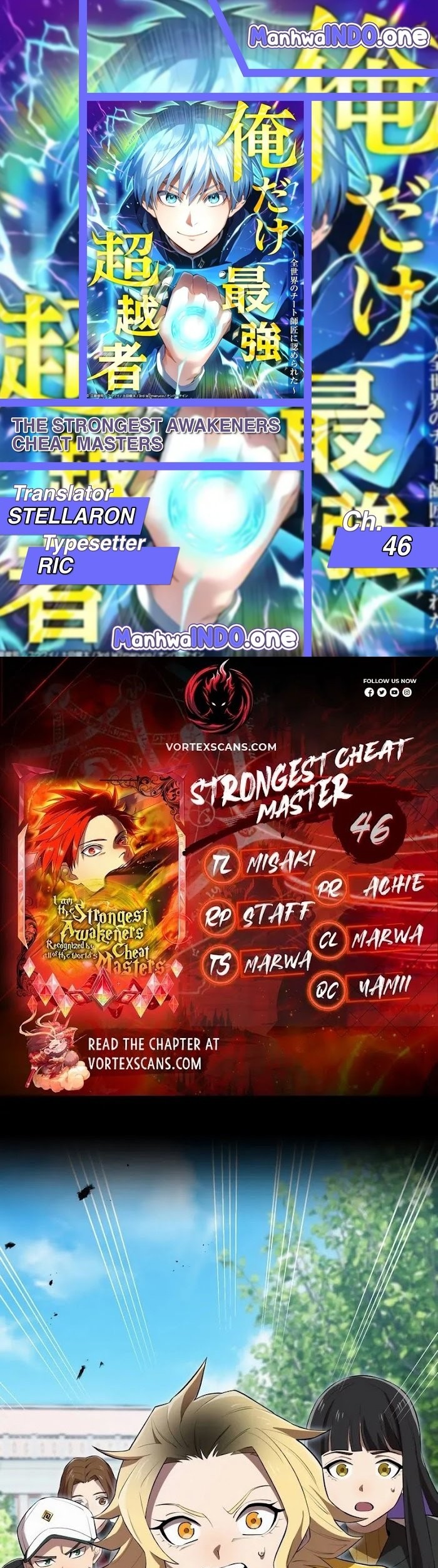 I Am the Strongest Awakeners, Recognized by All of the World’s Cheat Masters Chapter 46 - halaman 1
