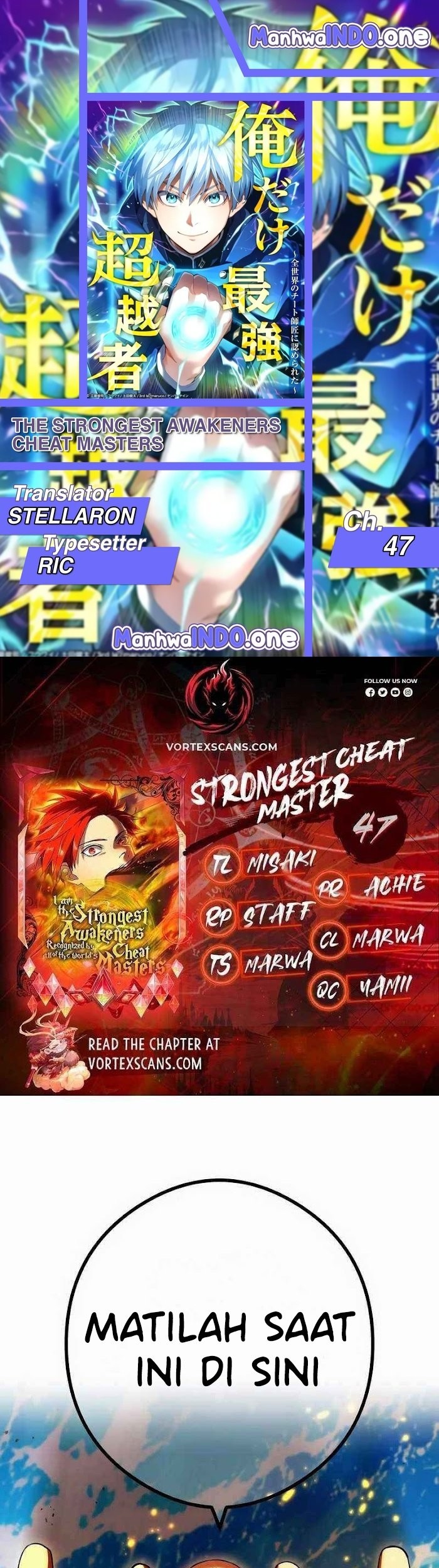 I Am the Strongest Awakeners, Recognized by All of the World’s Cheat Masters Chapter 47 - halaman 1