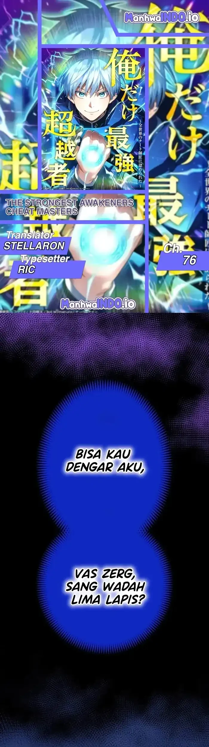 I Am the Strongest Awakeners, Recognized by All of the World’s Cheat Masters Chapter 76 - halaman 1