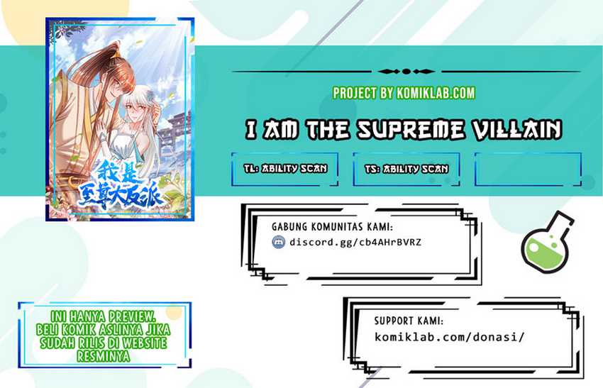I Am the Supreme Villain Chapter 2 - halaman 1