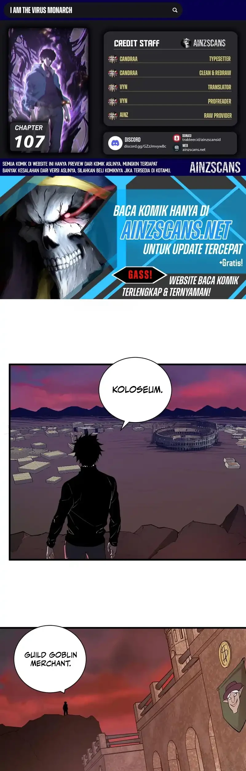 I Am the Virus Monarch Chapter 107 - halaman 2