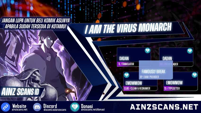 I Am the Virus Monarch Chapter 12 - halaman 1