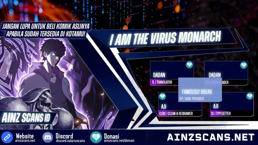 I Am the Virus Monarch Chapter 17 - halaman 1