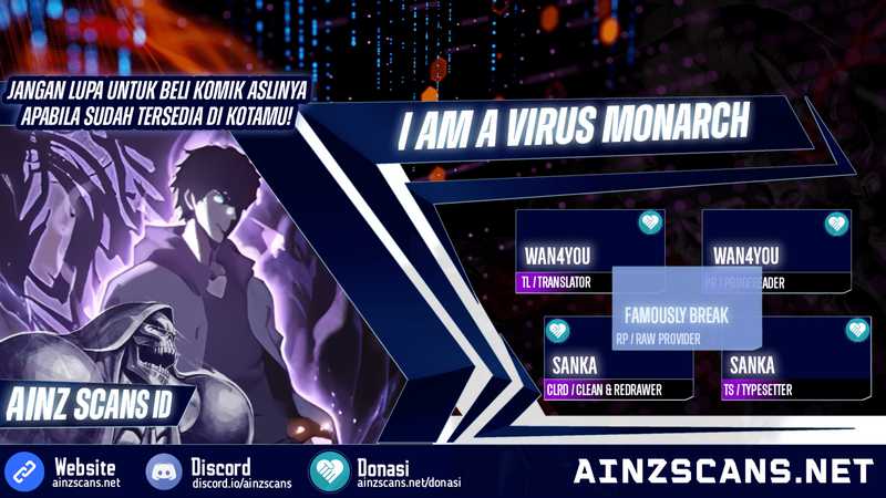 I Am the Virus Monarch Chapter 23 - halaman 1