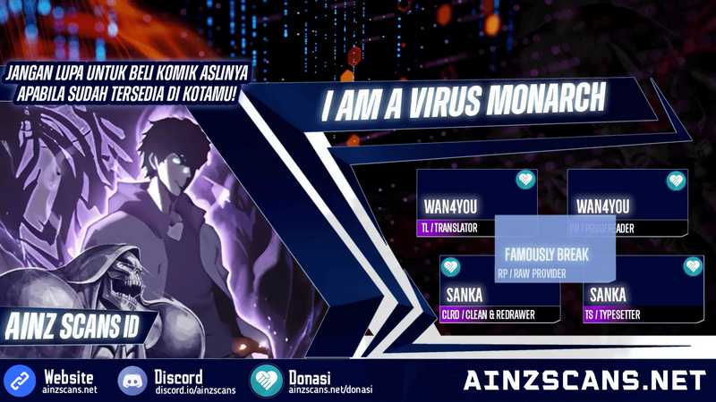 I Am the Virus Monarch Chapter 29 - halaman 1