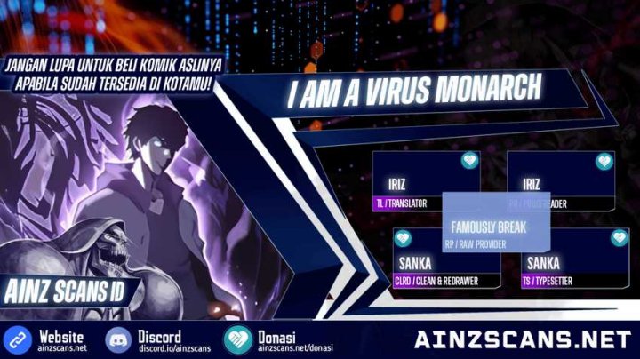 I Am the Virus Monarch Chapter 44 - halaman 1