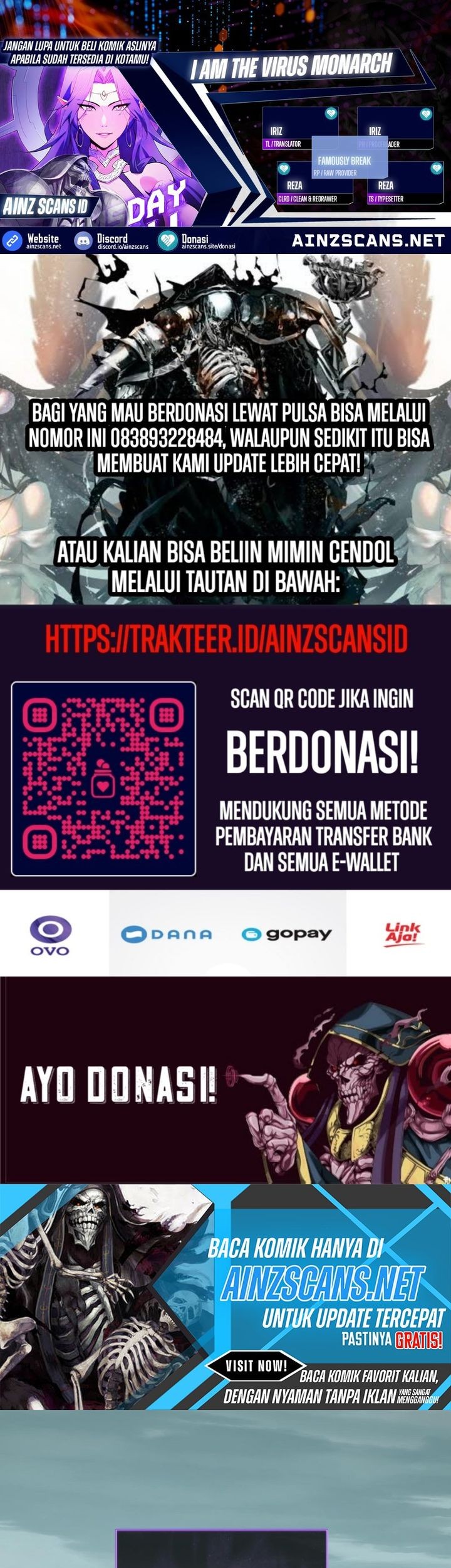 I Am the Virus Monarch Chapter 45 - halaman 1