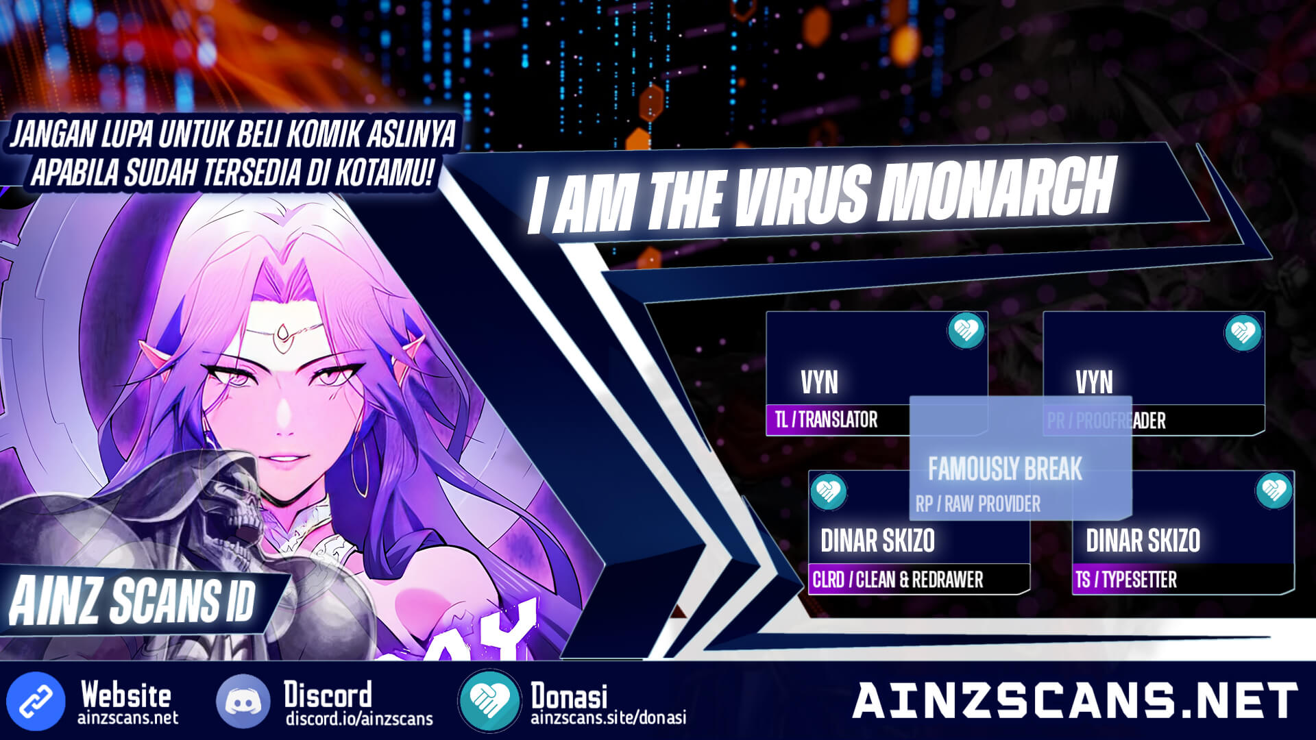I Am the Virus Monarch Chapter 57 - halaman 1