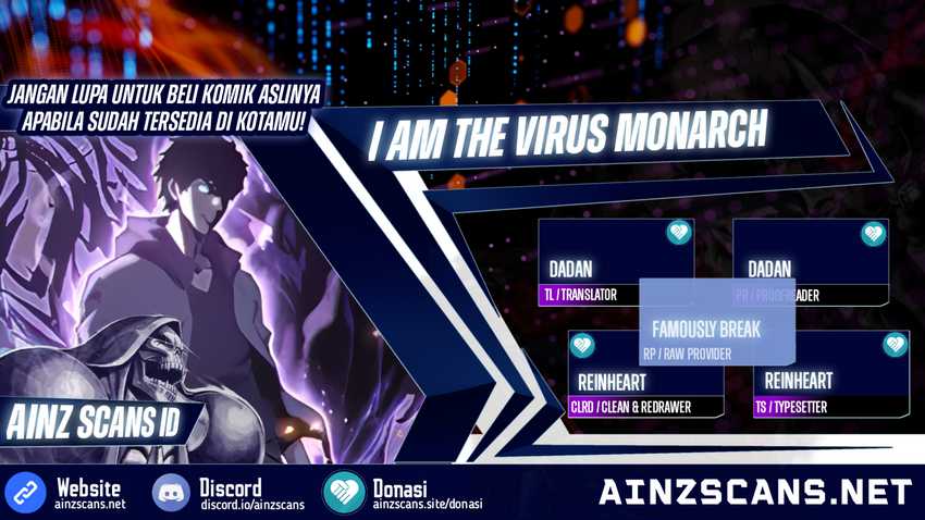I Am the Virus Monarch Chapter 8 - halaman 1
