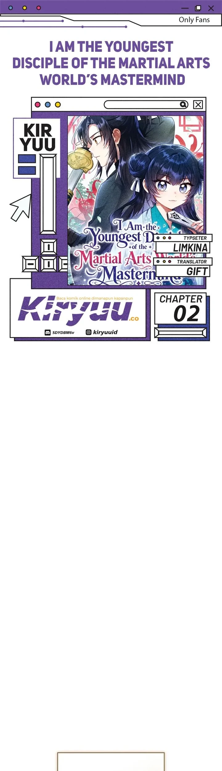 I Am the Youngest Disciple of the Martial Arts World’s Mastermind Chapter 2 - halaman 1