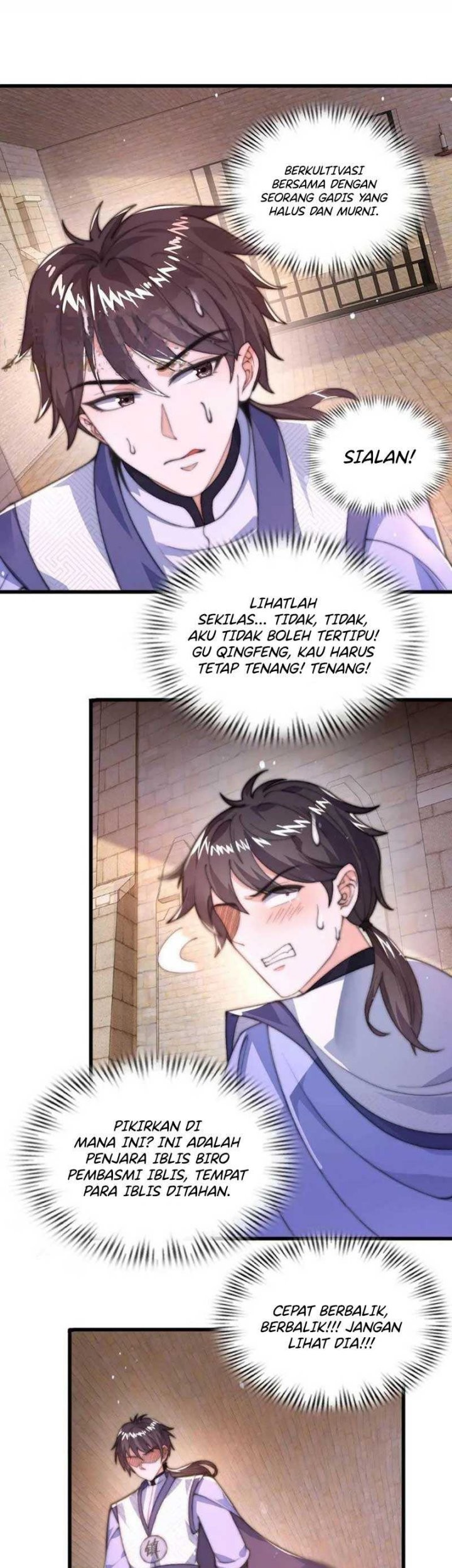I Am Using My Body As Bait For Demons At The Demon Suppression Bureau Chapter 1 - halaman 14