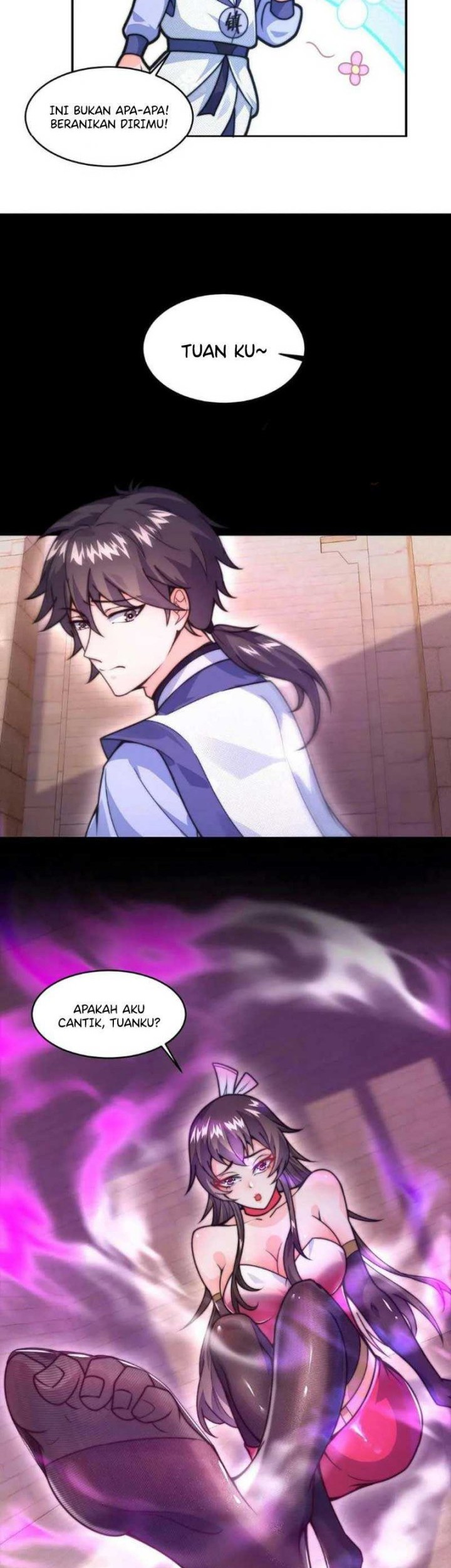 I Am Using My Body As Bait For Demons At The Demon Suppression Bureau Chapter 1 - halaman 19