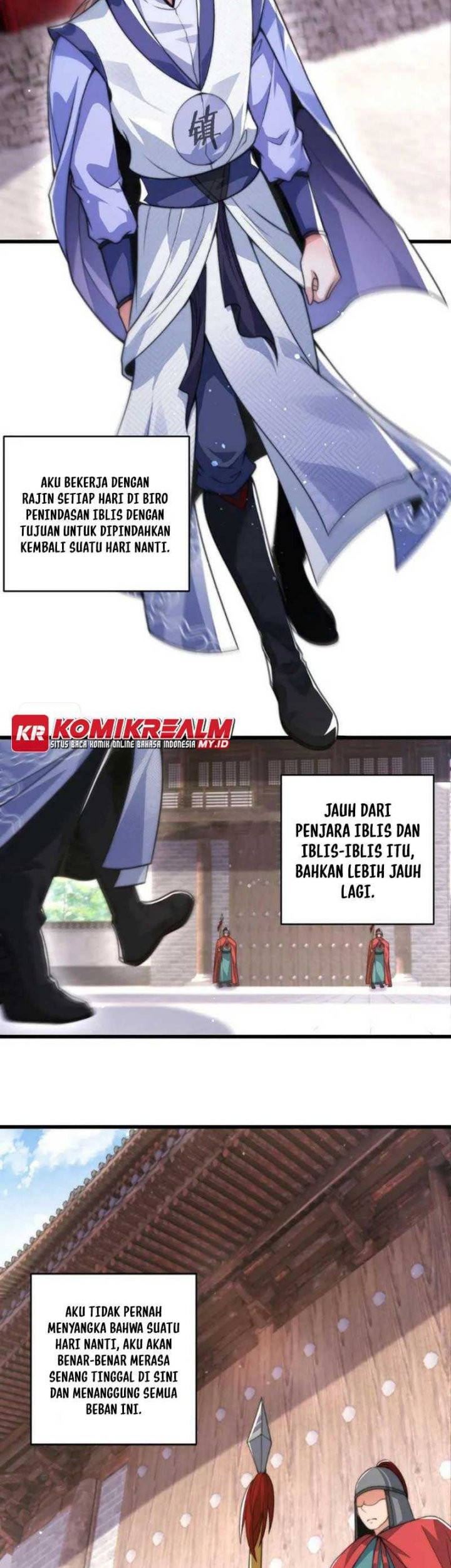 I Am Using My Body As Bait For Demons At The Demon Suppression Bureau Chapter 1 - halaman 4
