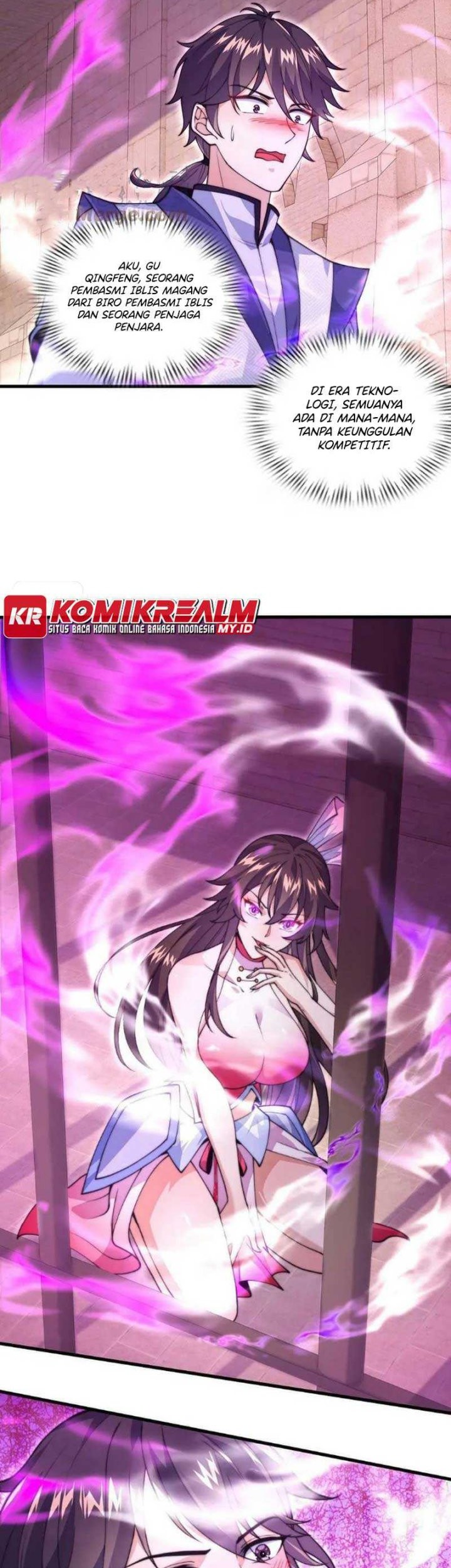 I Am Using My Body As Bait For Demons At The Demon Suppression Bureau Chapter 1 - halaman 8