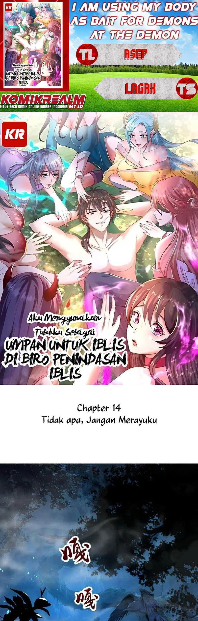 I Am Using My Body As Bait For Demons At The Demon Suppression Bureau Chapter 14 - halaman 1