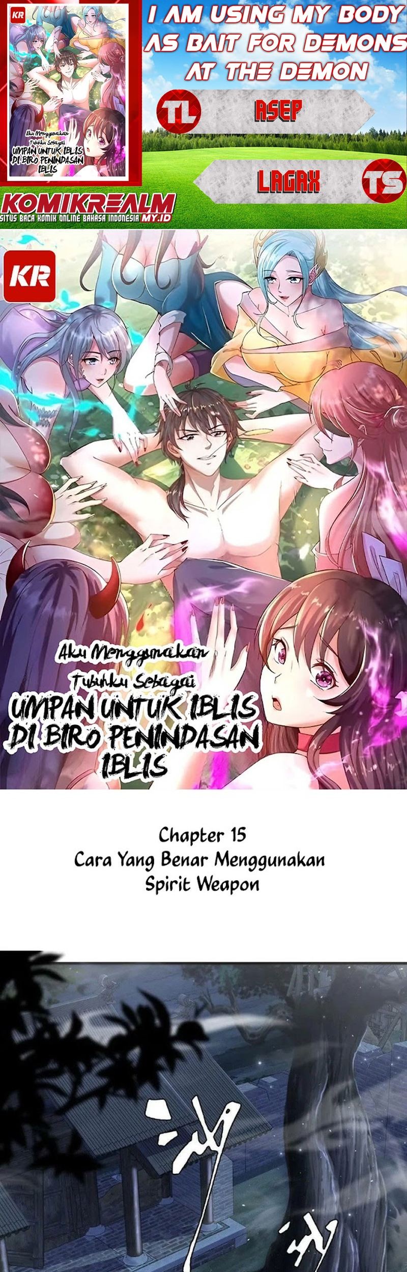 I Am Using My Body As Bait For Demons At The Demon Suppression Bureau Chapter 15 - halaman 1